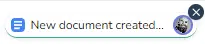X para cerrar documento de Google Drive
